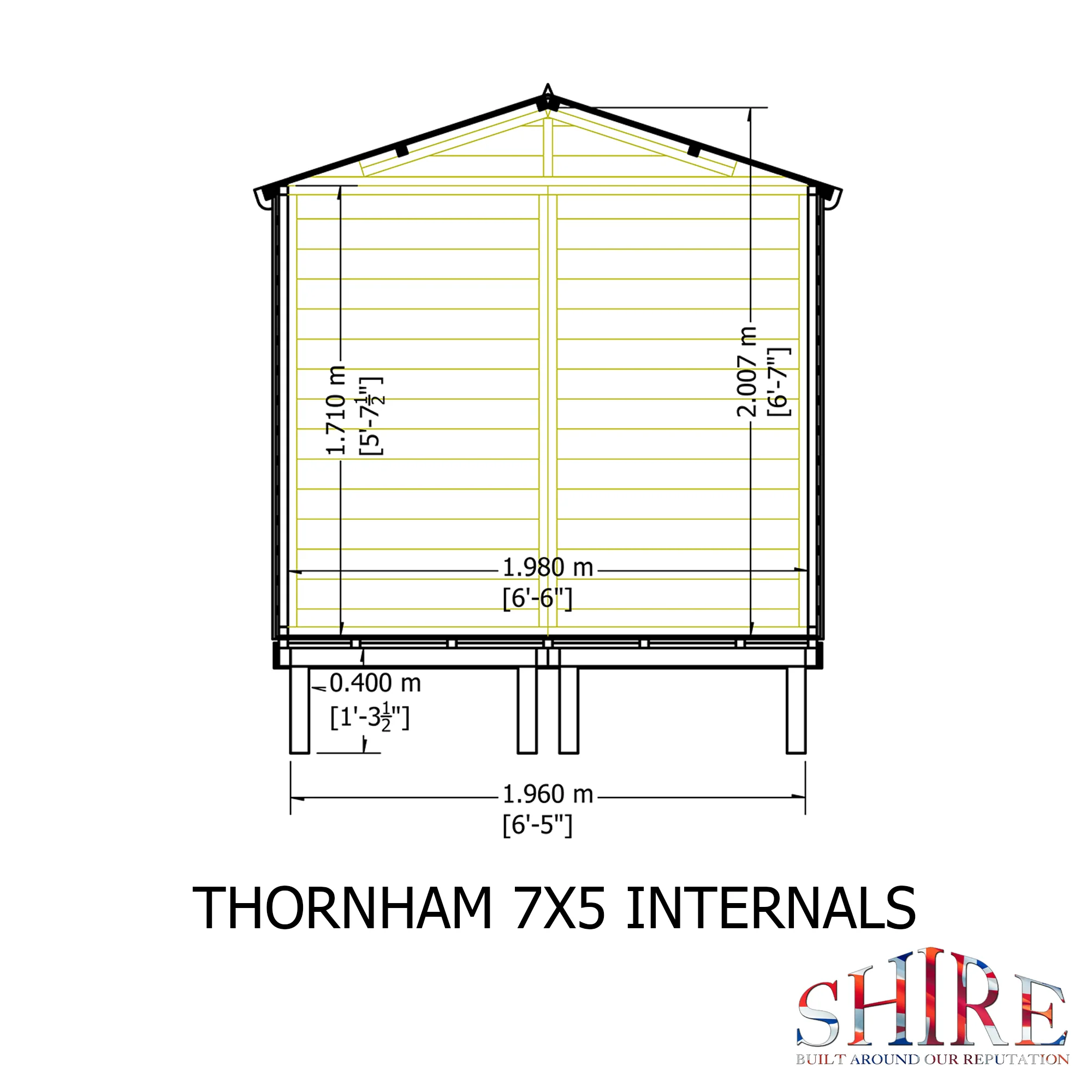 Shire Thornham 7x7 Summerhouse - Image 4