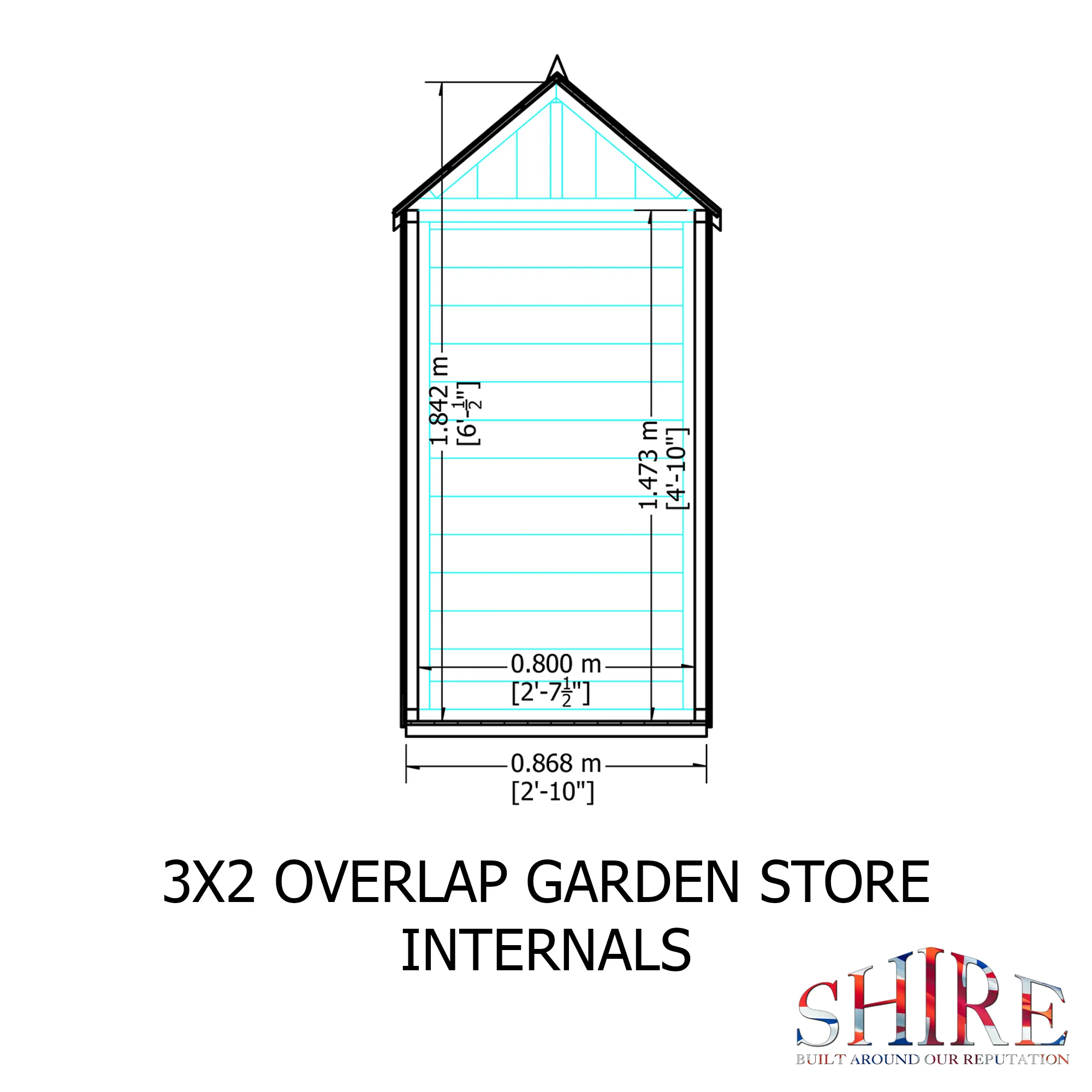 Shire Tool Store Overlap 3x2 - Image 6