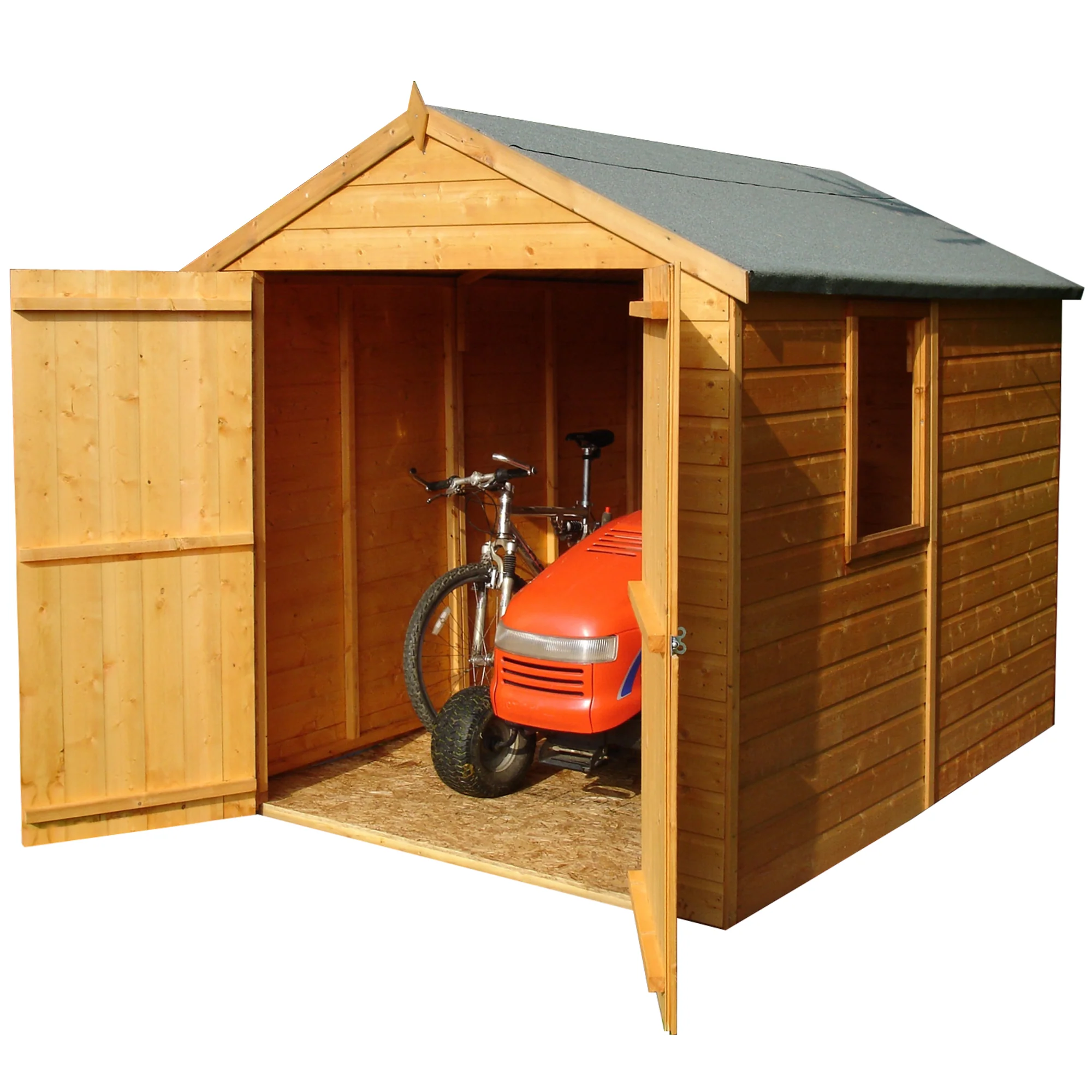 Shire Warwick Shed Double Door 8x6 - Image 6