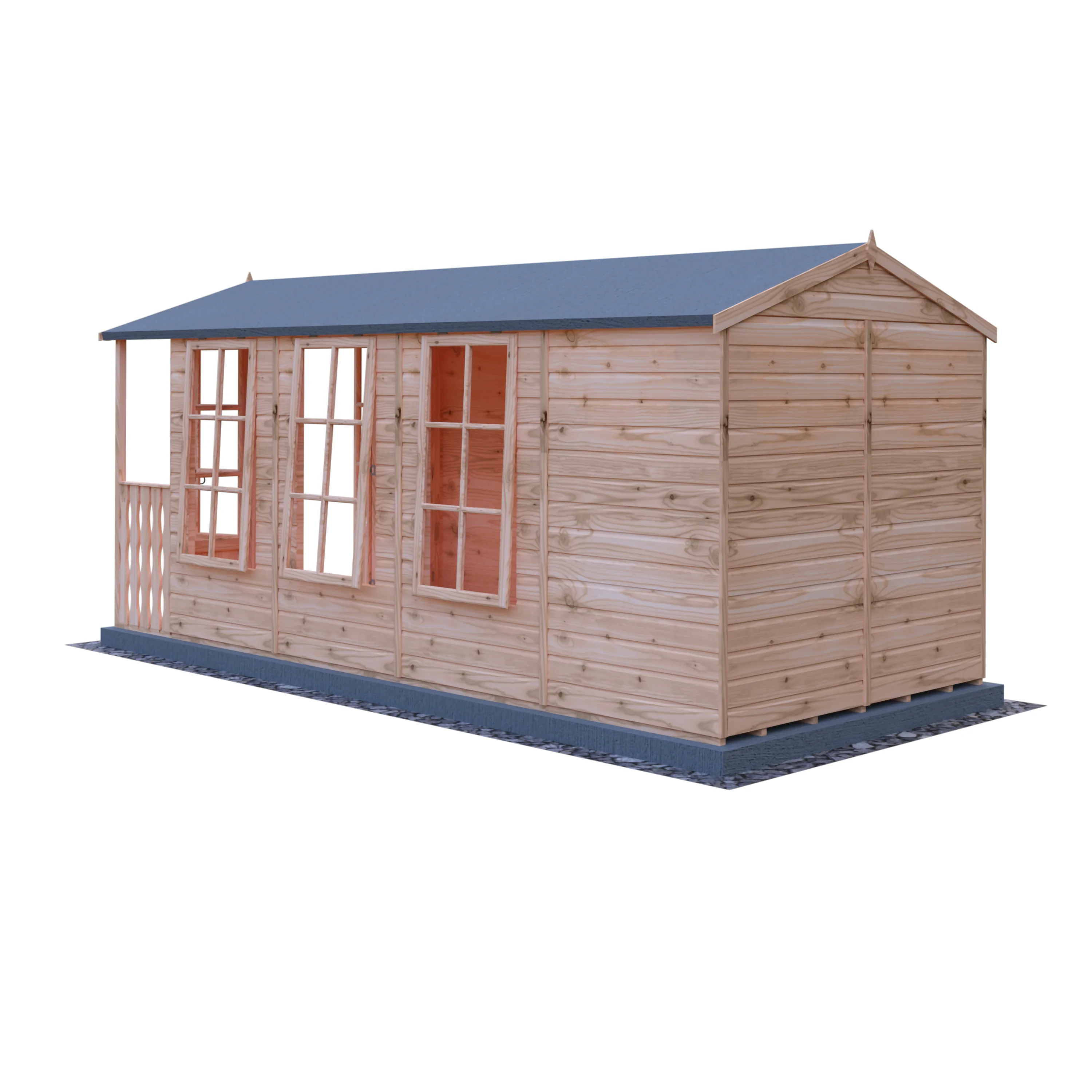 Shire Westminster 13x7 Summerhouse with Verandah - Image 13