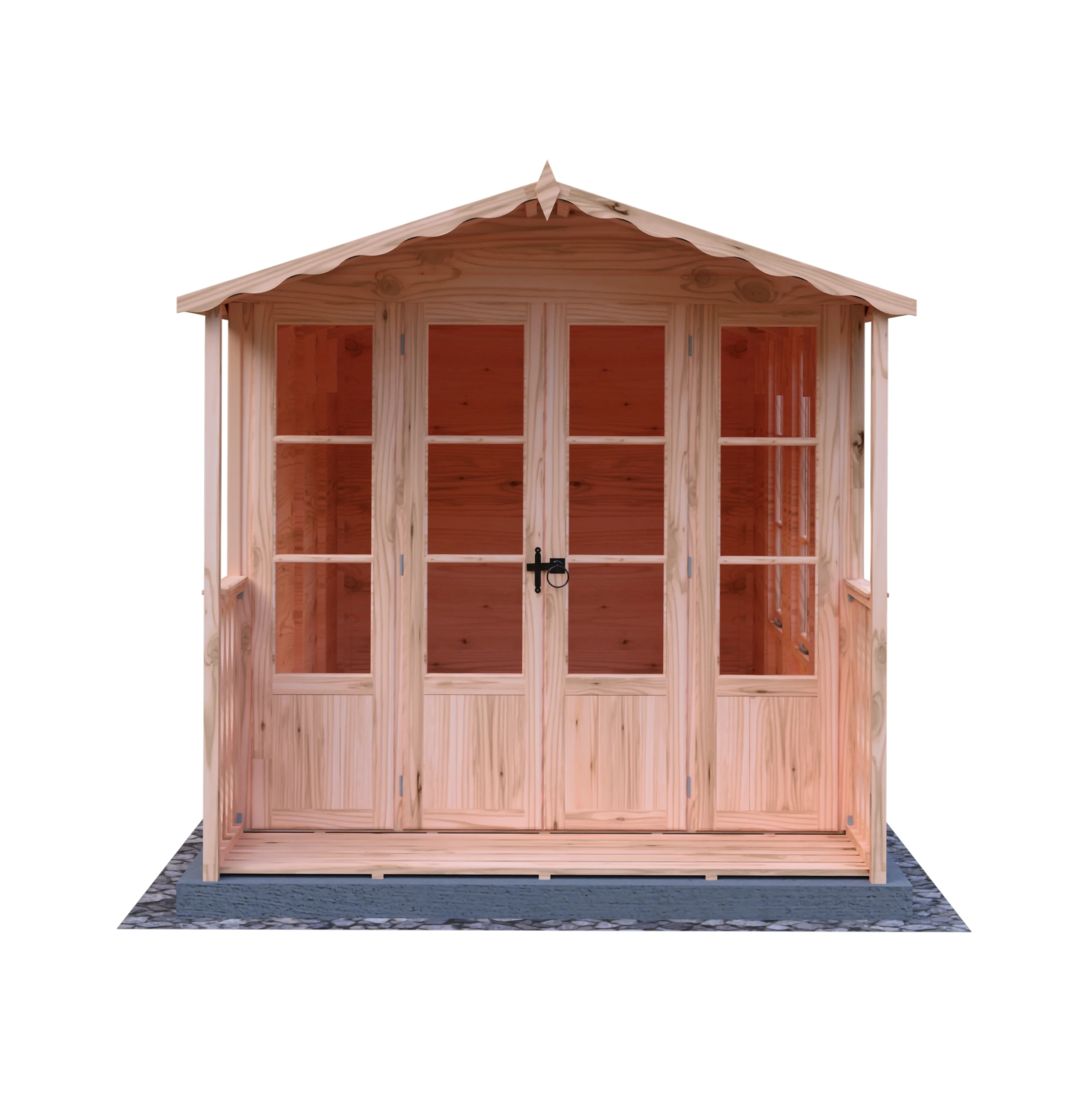 Shire Westminster 13x7 Summerhouse with Verandah - Image 3