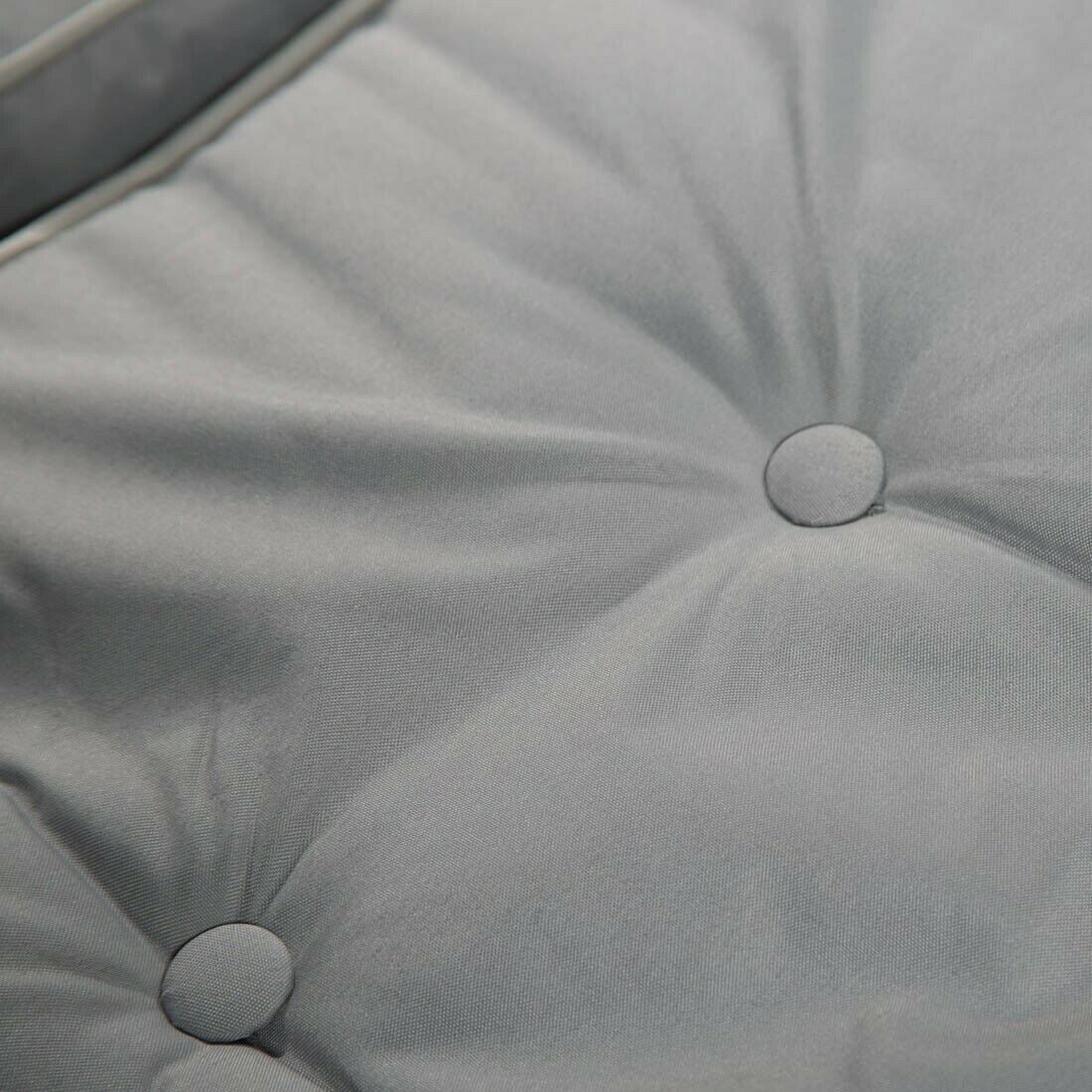 Somerset 3 Seat Swing Hammock - Grey - Image 5
