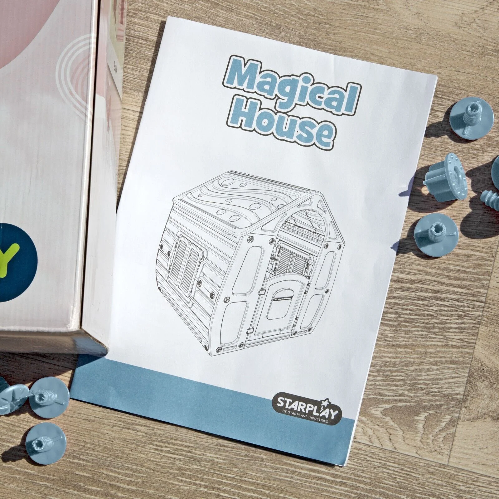 Pastel Children's Magic Wendy House - Image 7