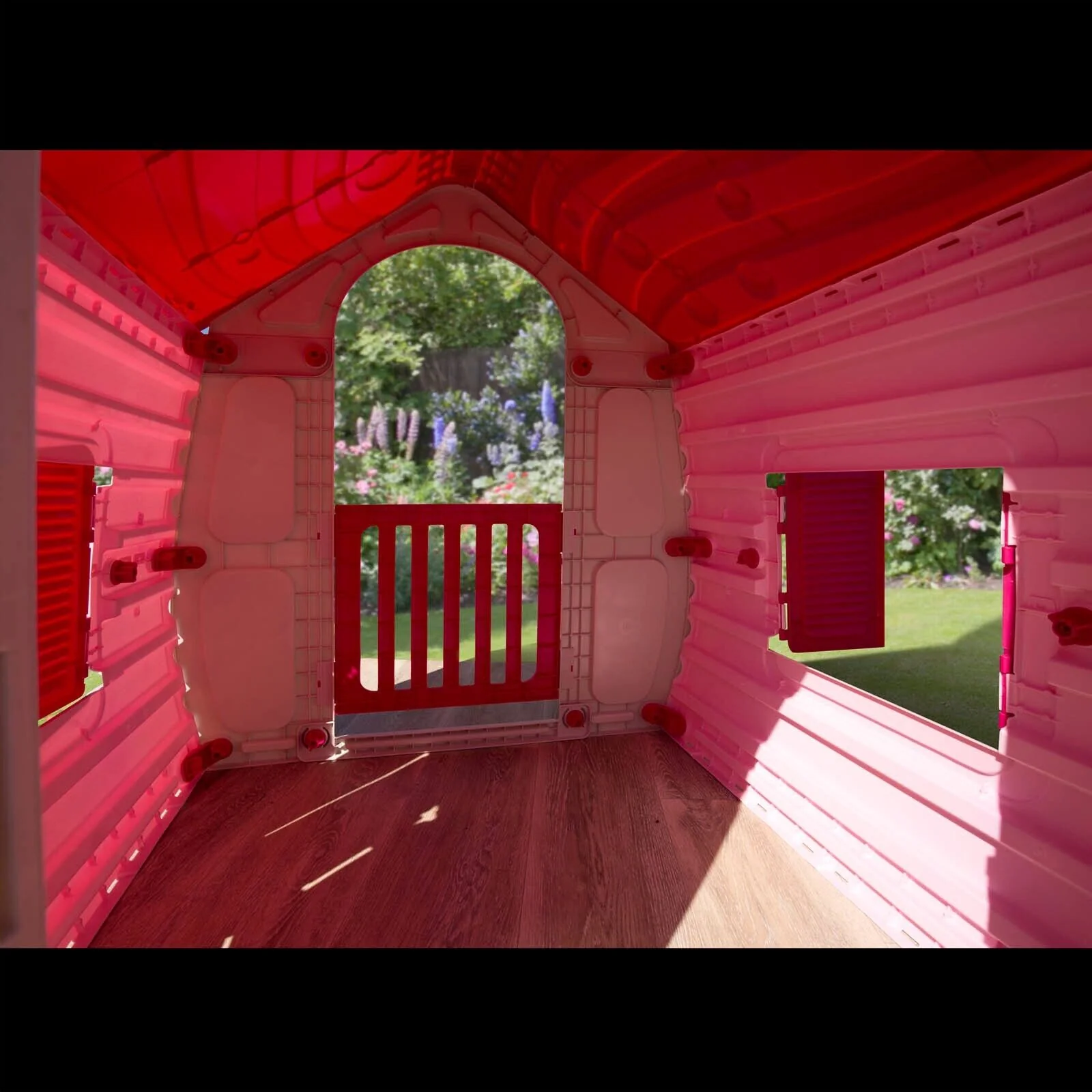 Pink Children's Playhouse Wendy House - Image 5