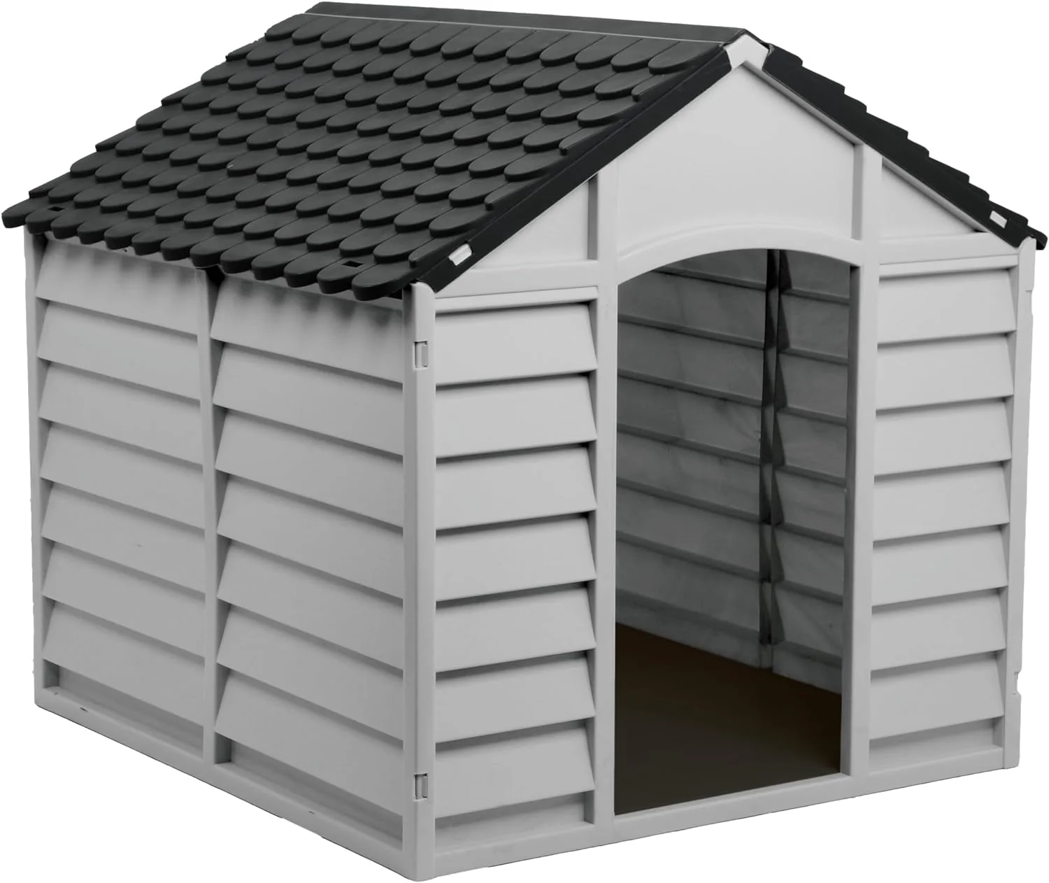 Small Dog Kennel - Grey - Image 4