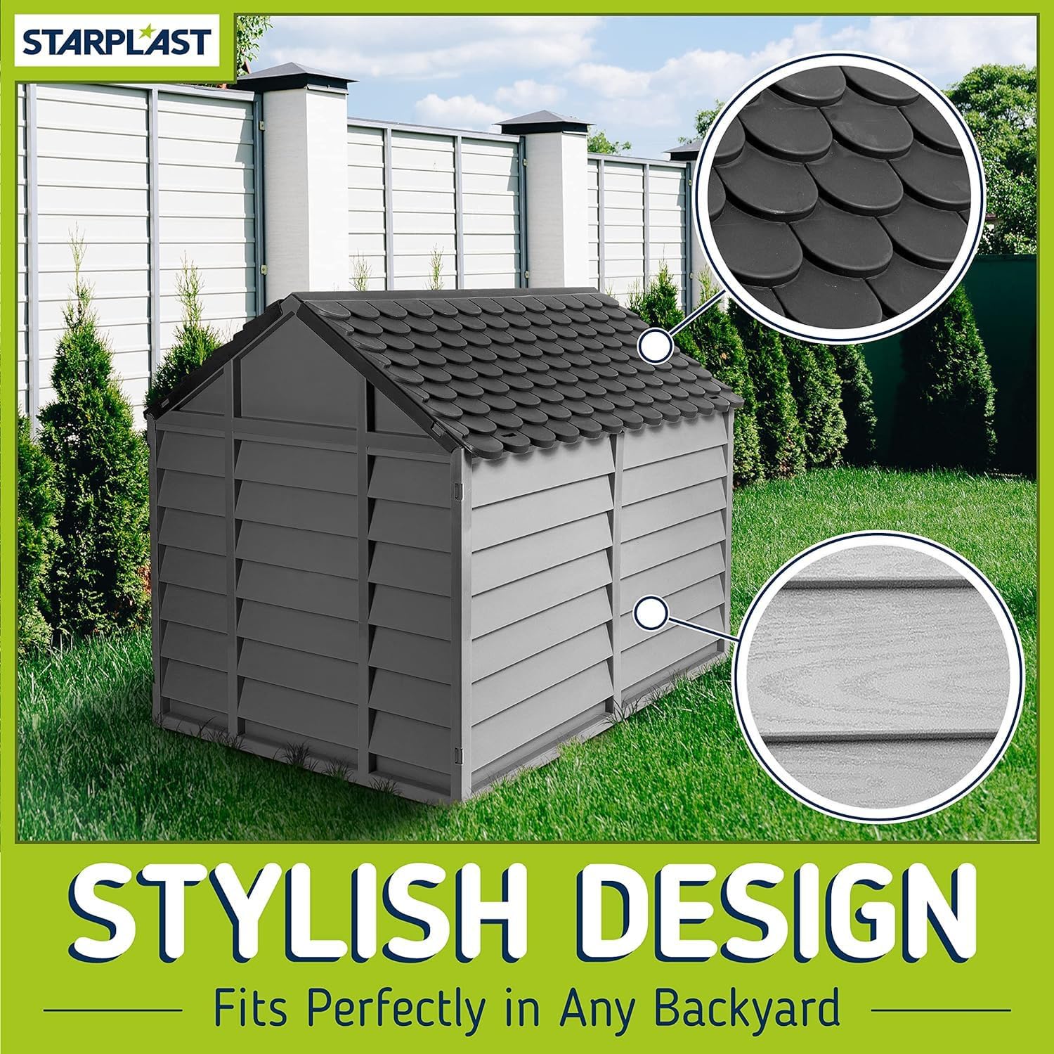 Small Dog Kennel - Grey - Image 7