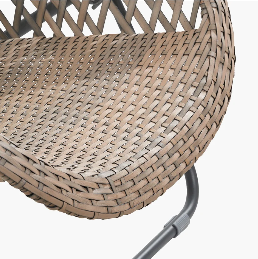 Tobs Outdoor Grey Foldable Loungers Set - Image 12