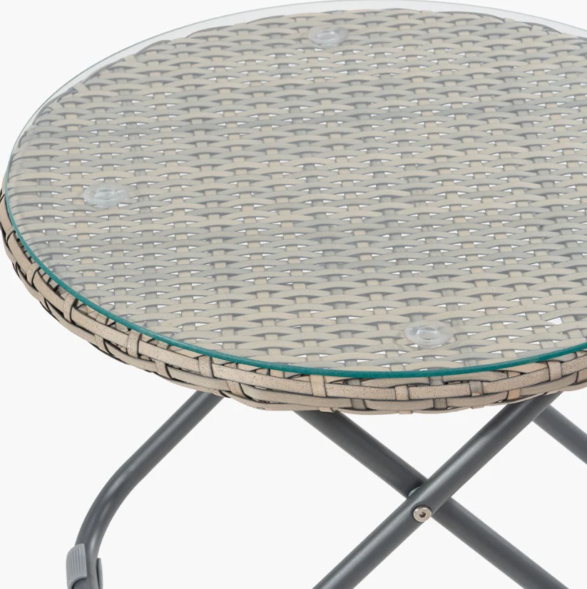 Tobs Outdoor Grey Foldable Loungers Set - Image 13