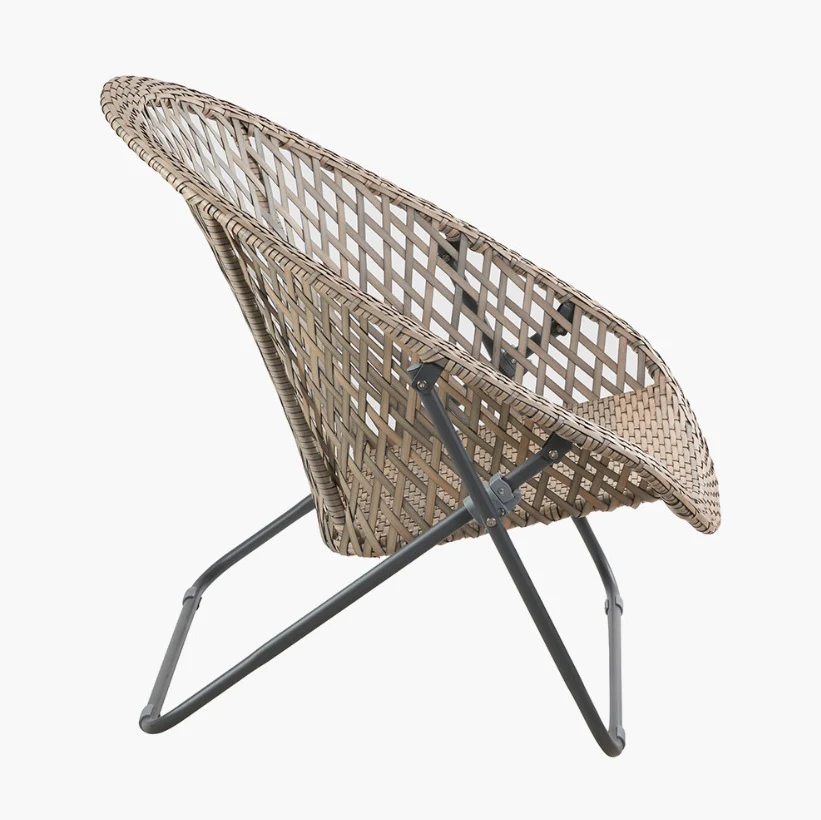 Tobs Outdoor Grey Foldable Loungers Set - Image 7