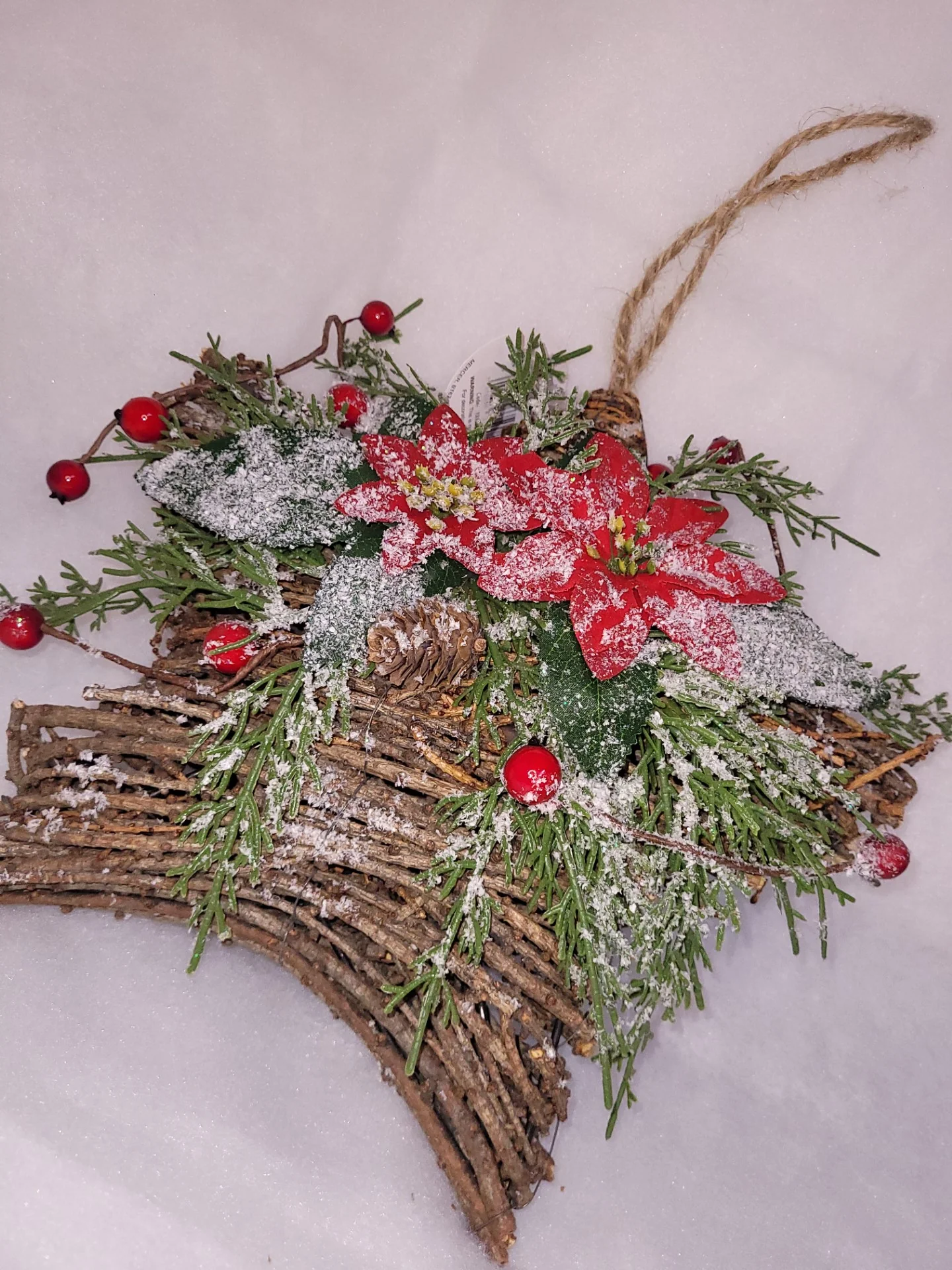 Twig Wrapped Hanging Star - Image 6
