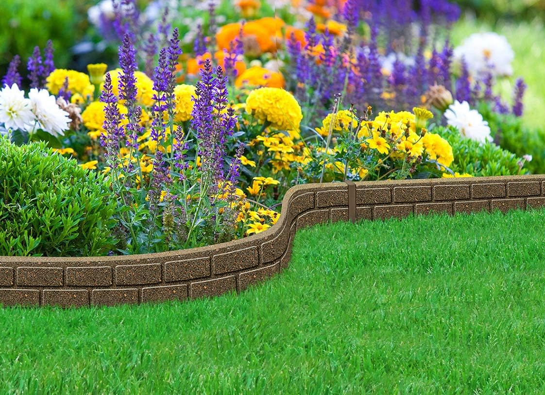 Ultra Curve Border Bricks Grey 9cm High - Image 4