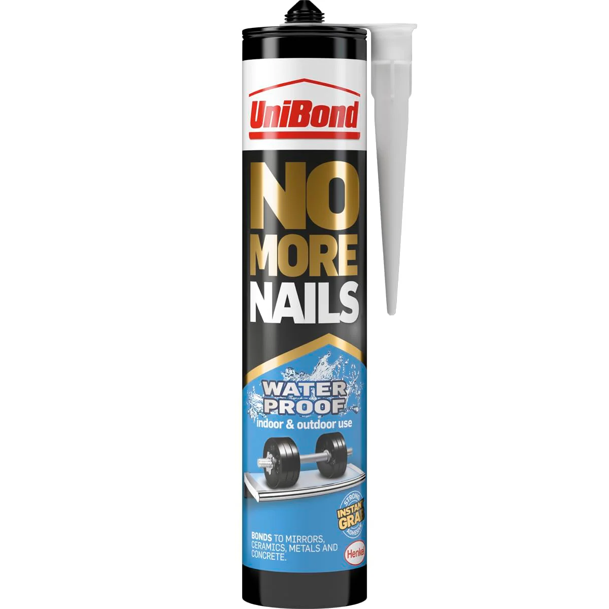 UniBond No More Nails Waterproof, Heavy-Duty Mounting Adhesive