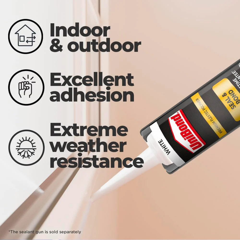 UniBond Seal & Bond Multi-Purpose Sealant - Image 2