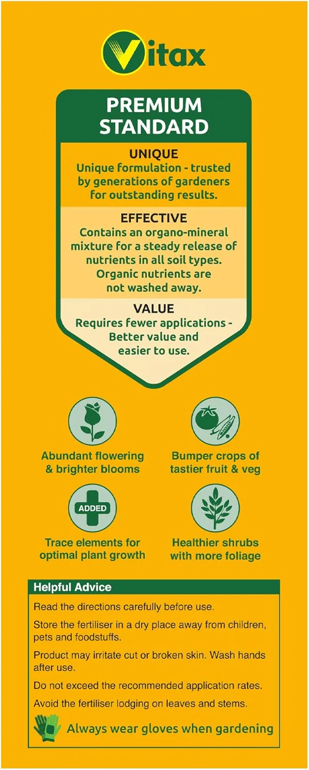 Vitax Q4 All Purpose Plant Food - 2.5 Kg - Image 8