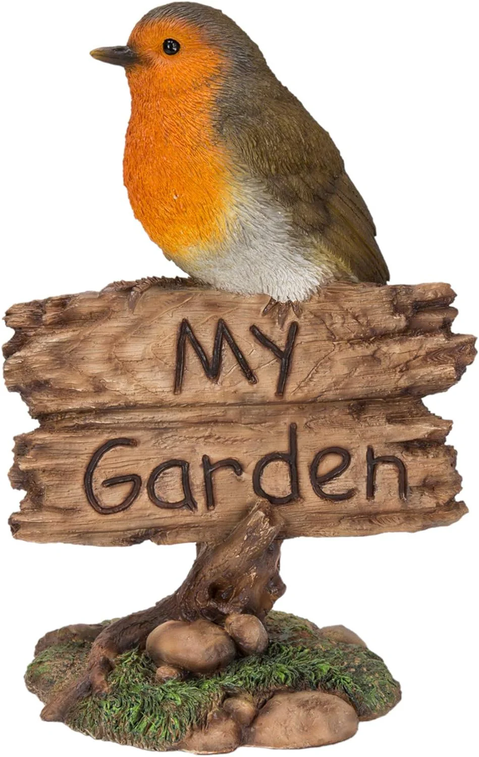My Garden Sign with Robin Garden Decoration