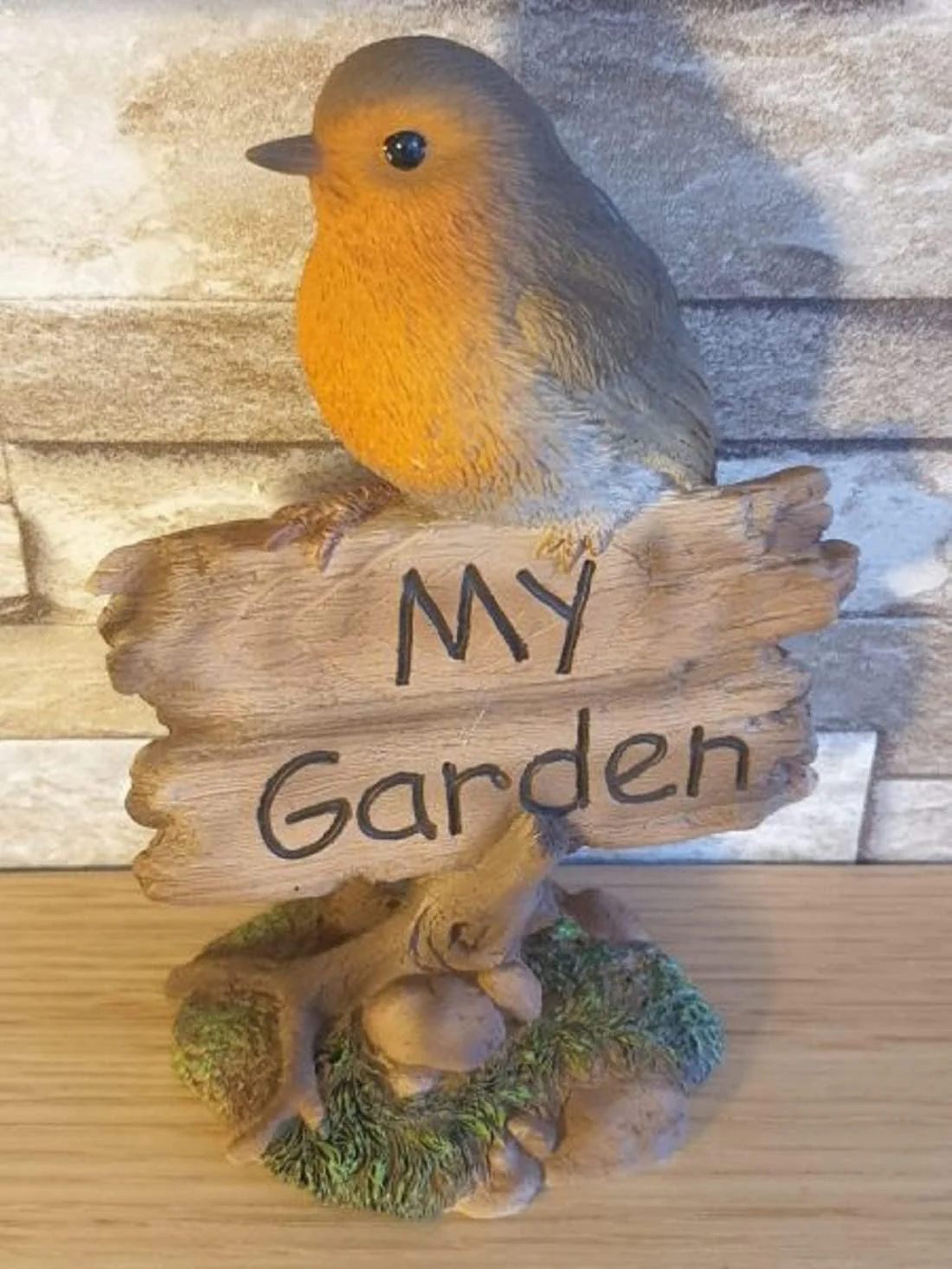 My Garden Sign with Robin Garden Decoration - Image 2