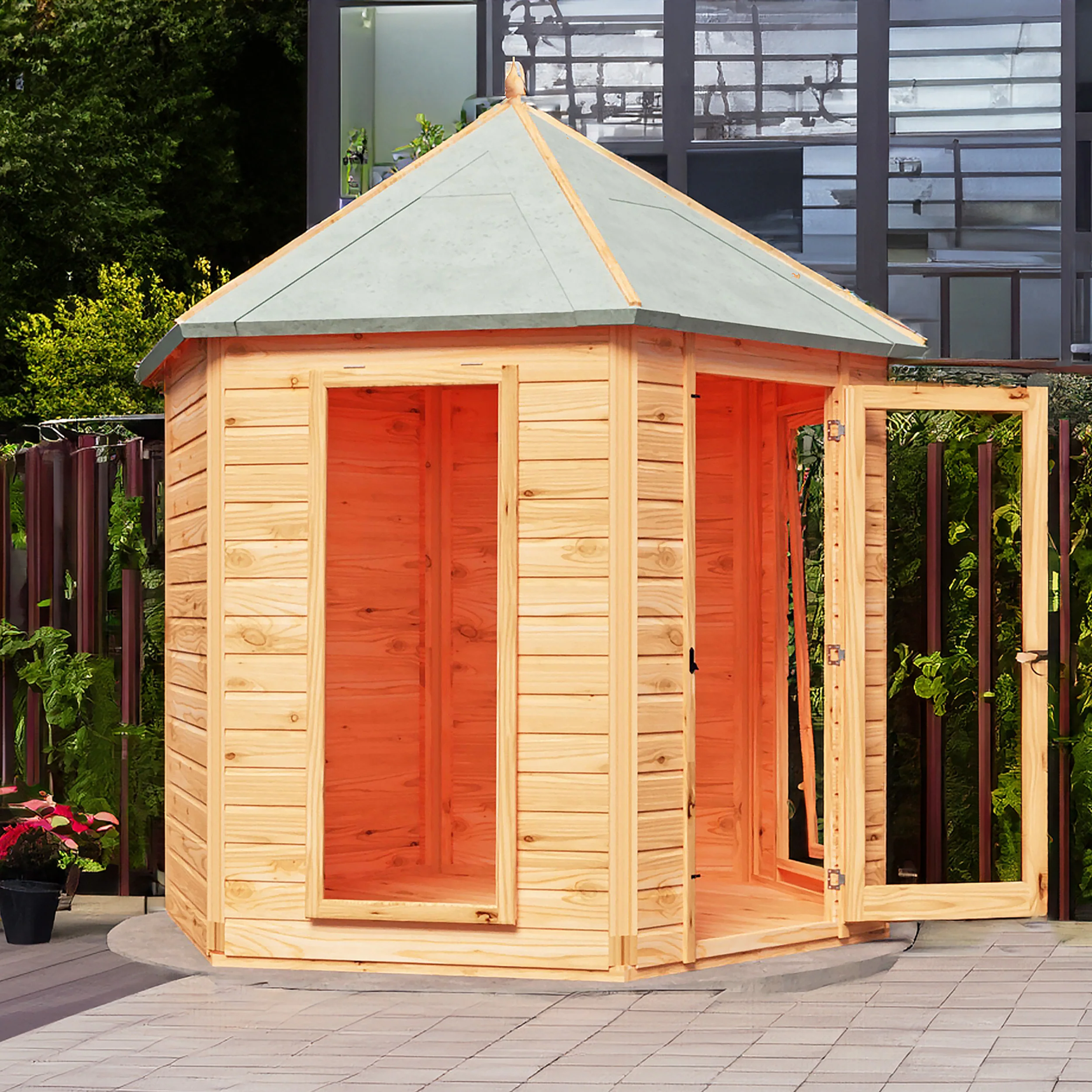 Welburn 8 ft x 7 ft Summerhouse - Image 4