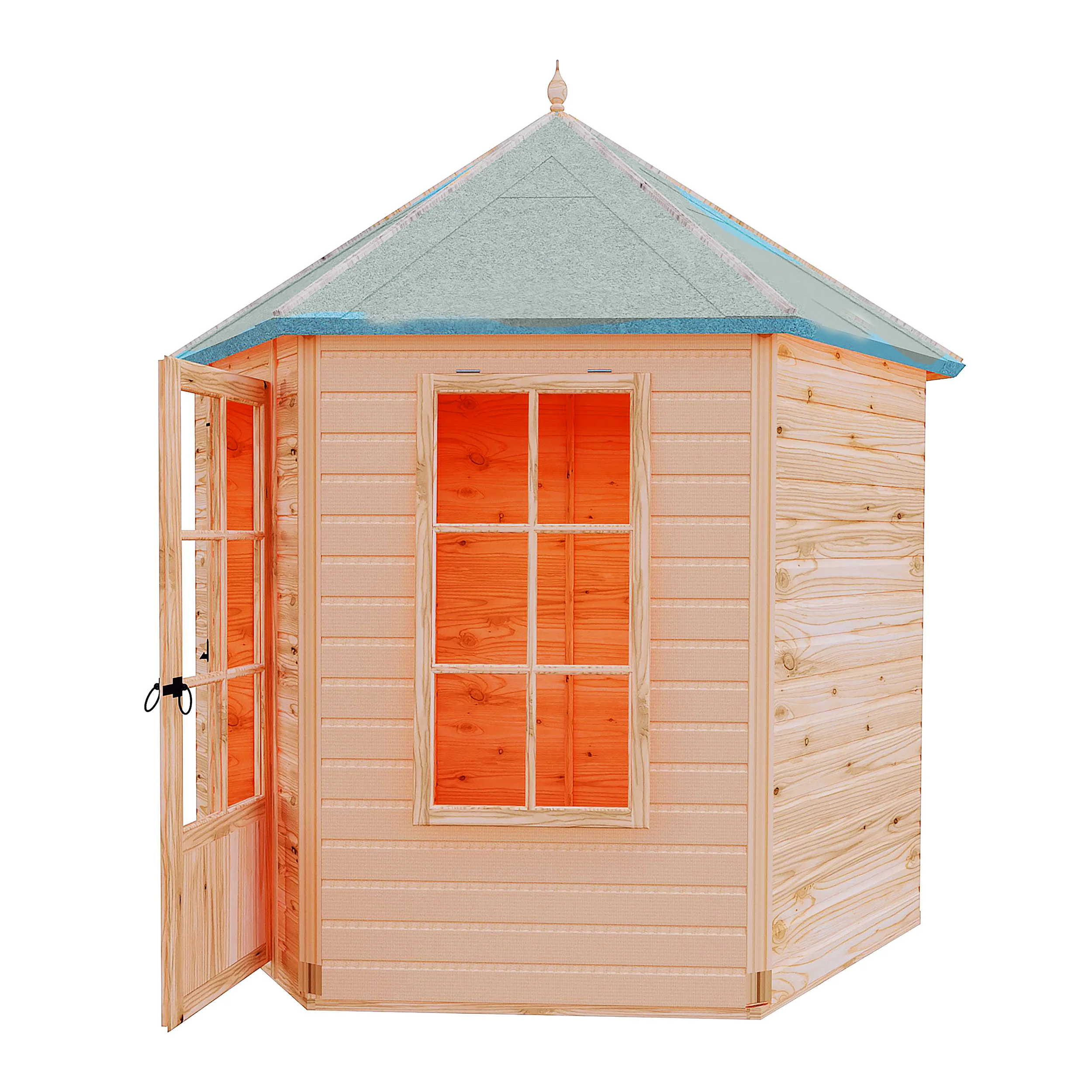 Welwick 8 ft x 7 ft Summerhouse - Image 6