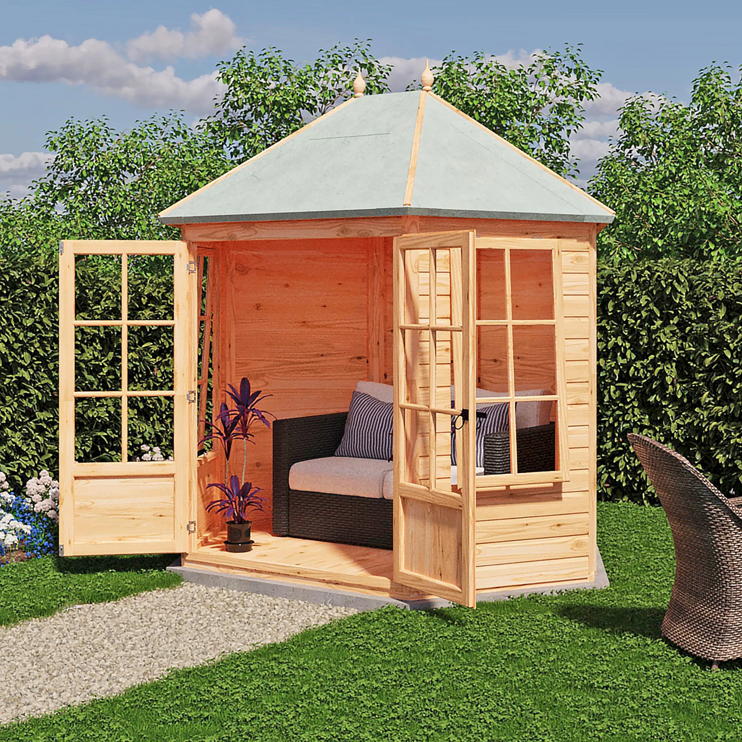 Windermere 8 ft x 6 ft Summerhouse - Image 2