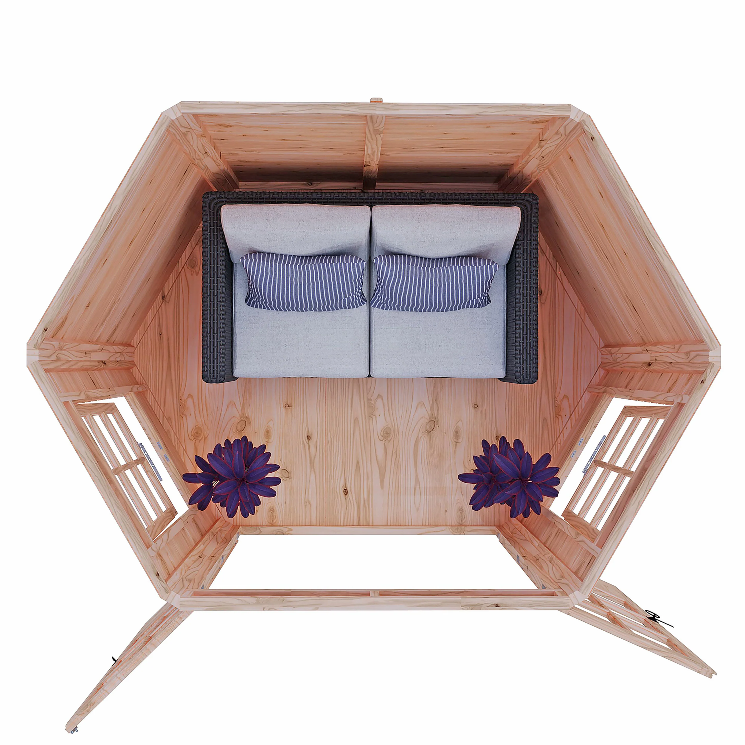 Windermere 8 ft x 6 ft Summerhouse - Image 5