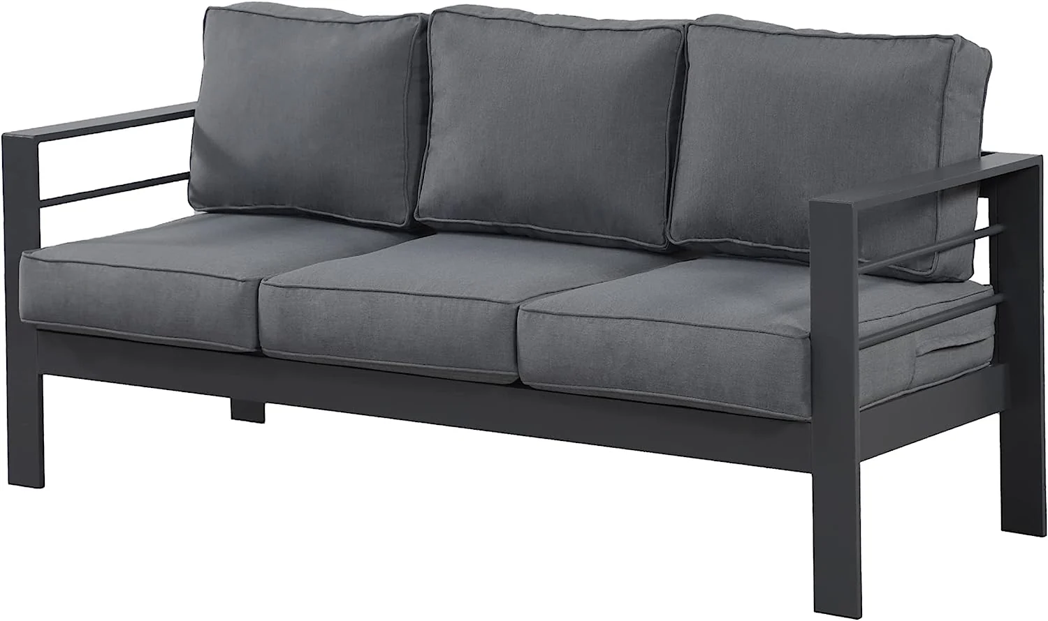 Wisteria Lane Aluminium 3 Seat Garden Sofa - Image 5
