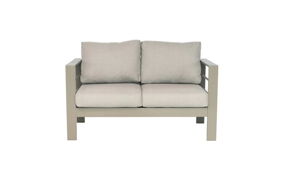 Wisteria Lane Aluminium Love Seat - Champagne - Image 3