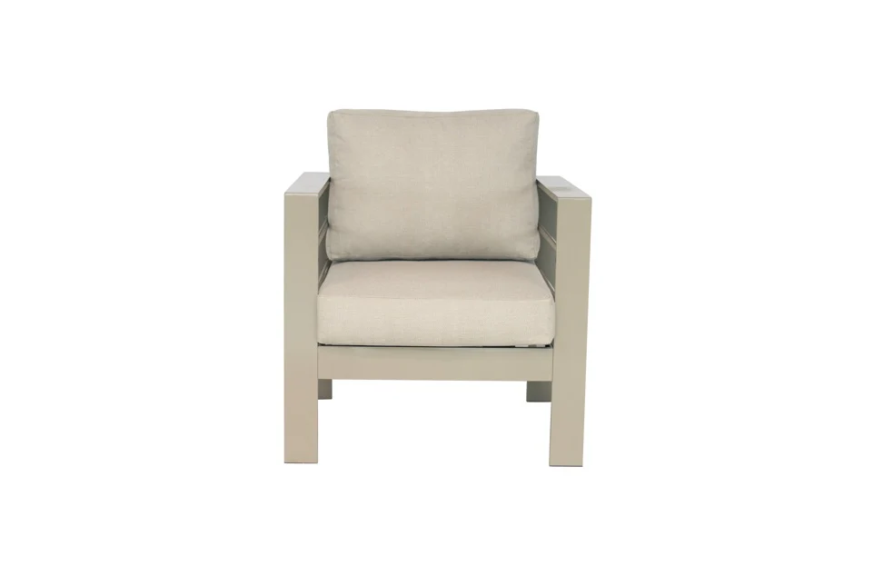 Wisteria Lane Pair of Aluminium Chairs - Champagne - Image 4