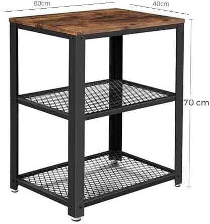 Wooden Kitchen Utility Shelves - 3 Tier - Image 3